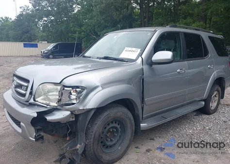 2002 Toyota Sequoia Sr5 V8 from USA, damaged, VIN 5TDZT34A32S067906